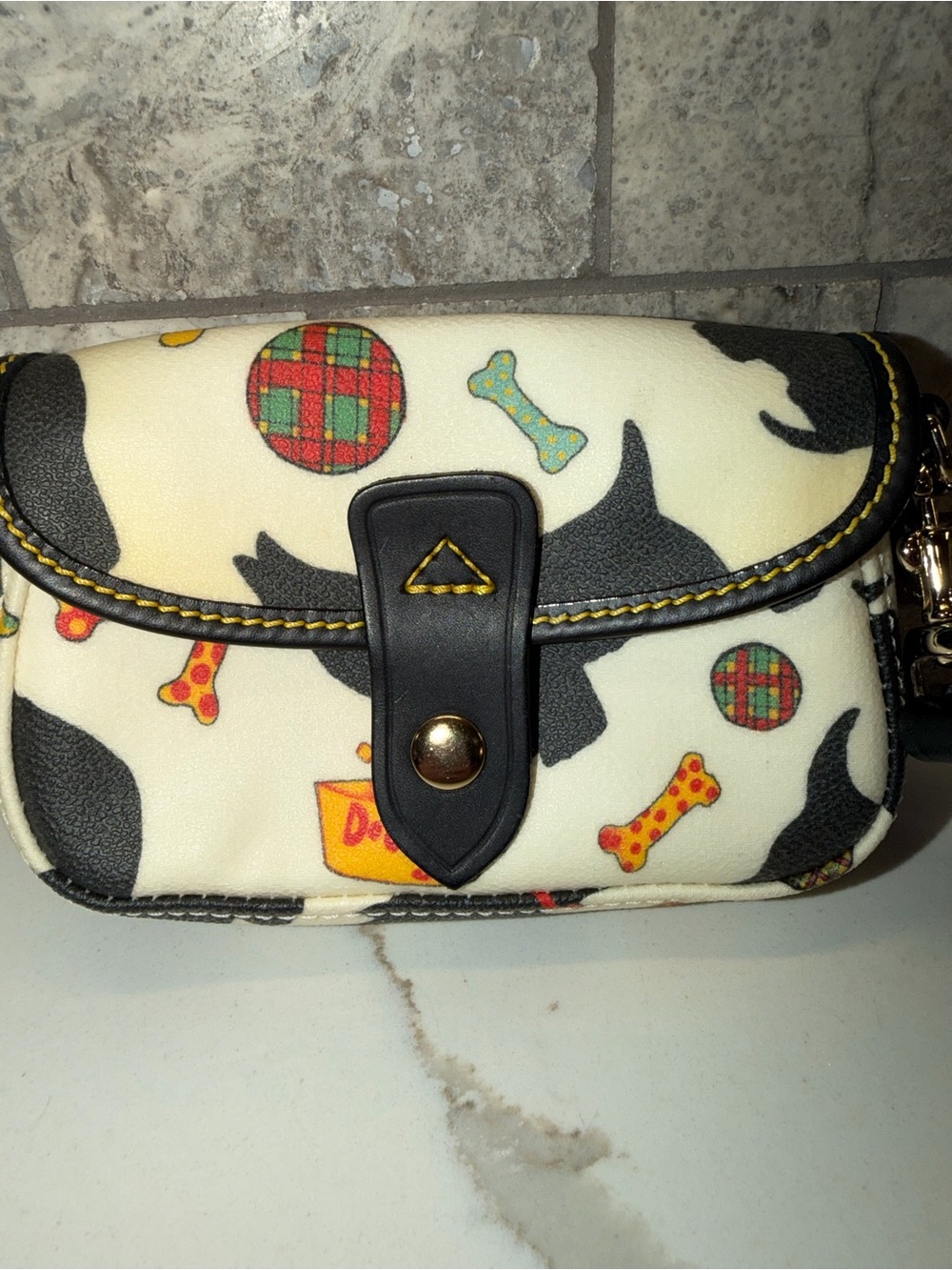 Dooney & Bourke Scottish Terrier Wristlet